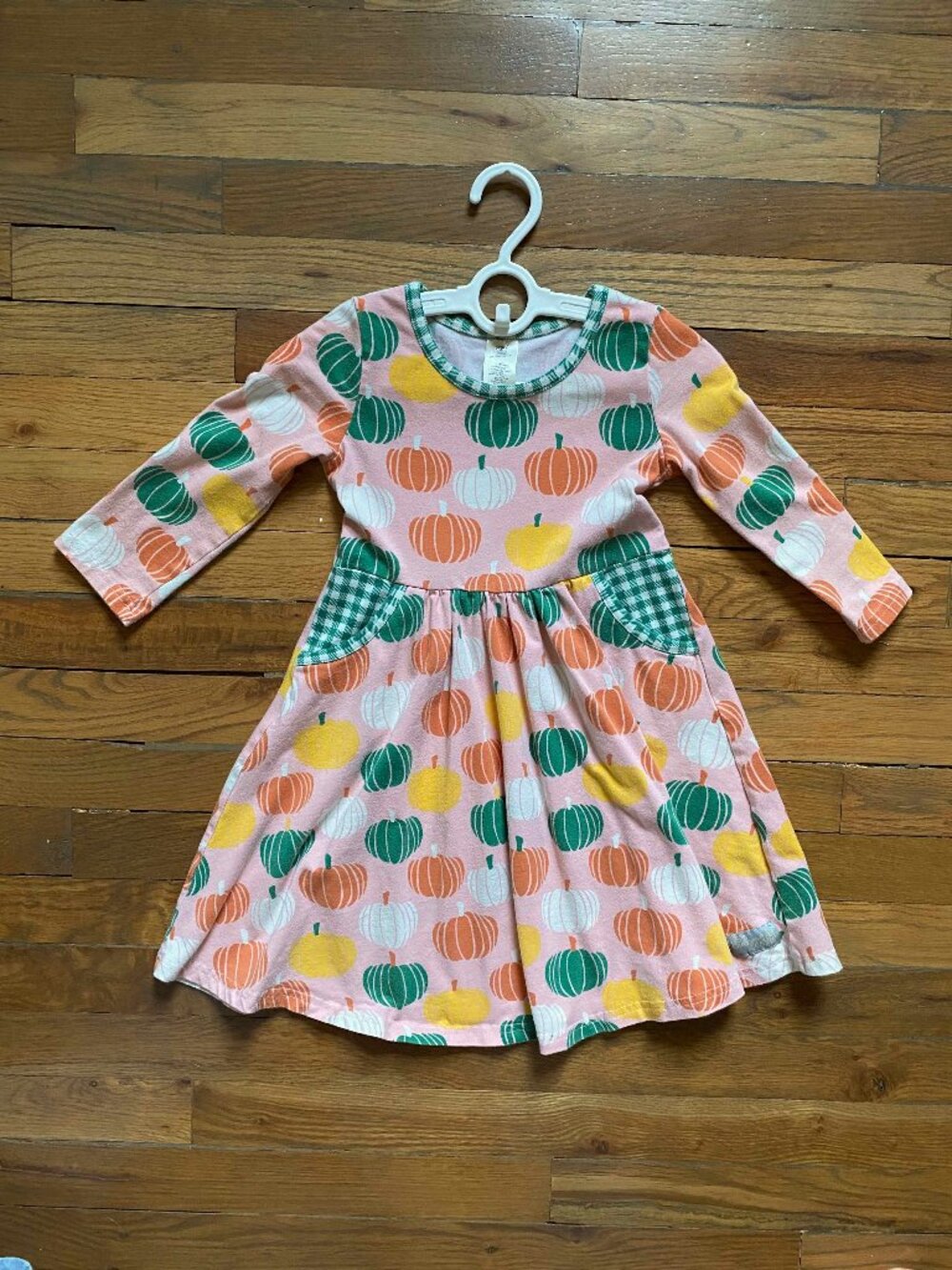 Pumpkin twirl dress